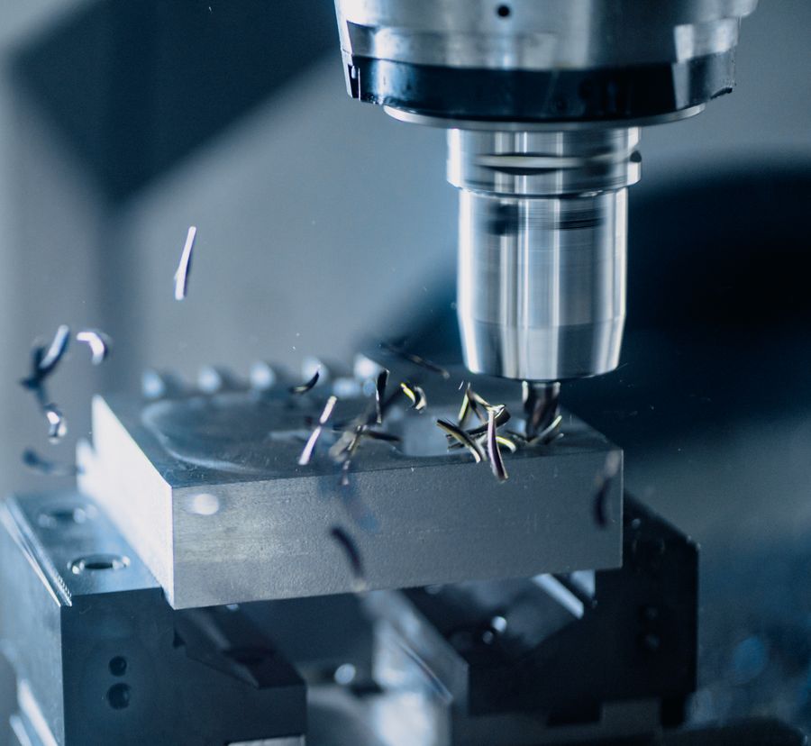 CNC machining process