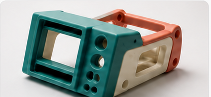 Color-separated display housing project example